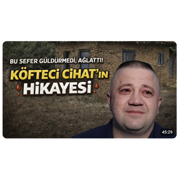Kerpiç Evden Köfte İmparatorluğuna: Köfteci Cihat’ın Hikayesi